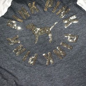 Victoria’s Secret half sleeve bling shirt